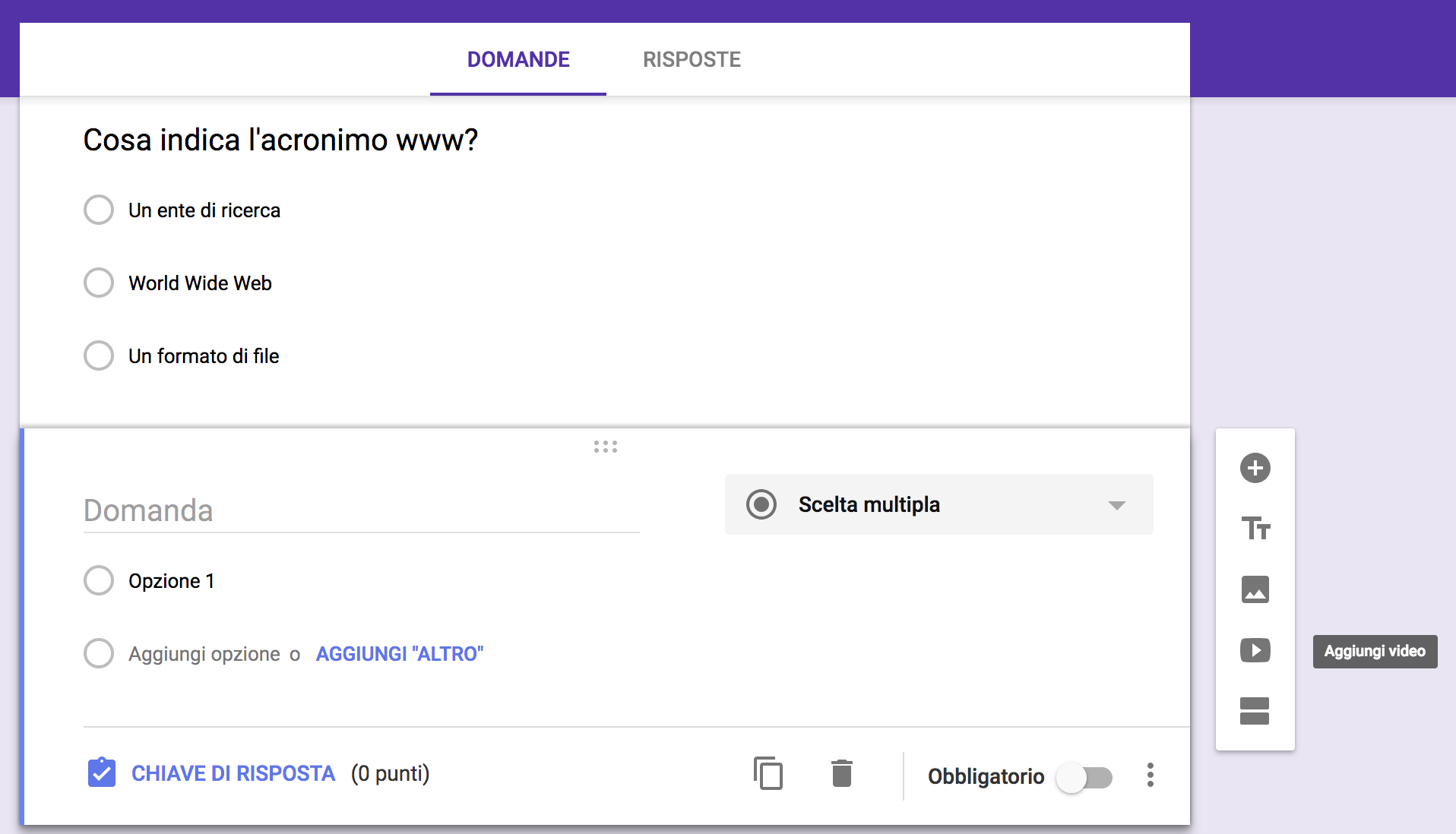 Creare Quiz Con Google Moduli - Salvo Amato